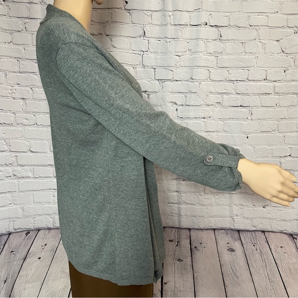 Elementz Grey Cardigan With Attached Tank Top Size M - Picture 7 of 15